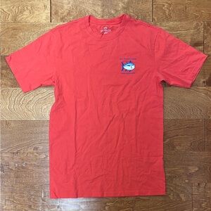 Men’s Southern Tide Short Sleeve T-Shirt - Salmon Red